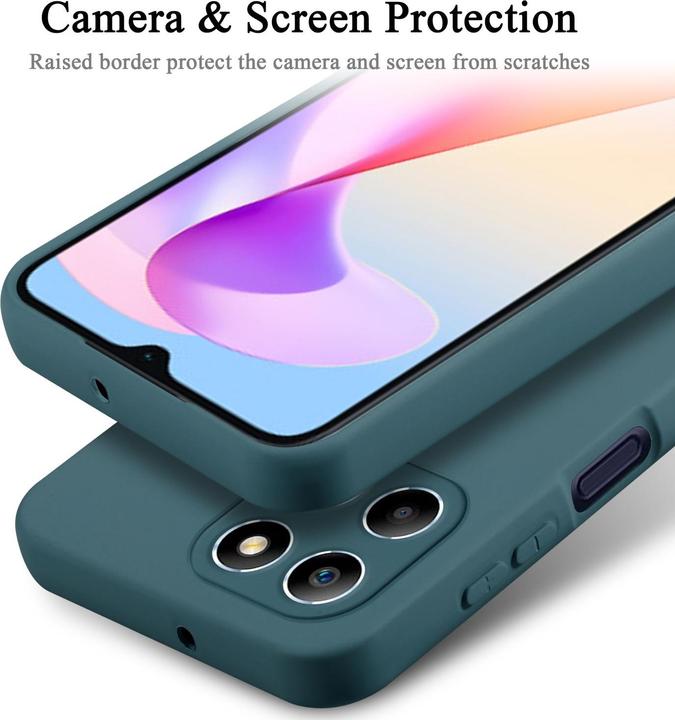 Image du produit Cadorabo Housse pour Honor x6a TPU avec protection liquide en silicone (Honor X6a)