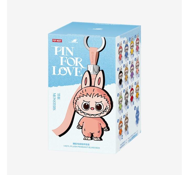 Immagine prodotto Pop Mart I Mostri Labubu Pin for Love (N-Z) Blindbox (Singolo)