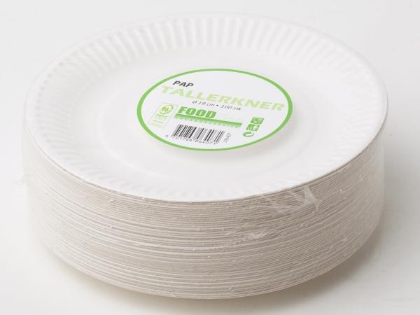 Productafbeelding FoodLine Tallerken frokost pap 18cm 100st/verpakking