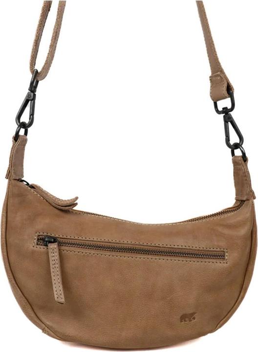 Actual product image Bear Design Clara Leren Crossbodytas - Baltic Beige