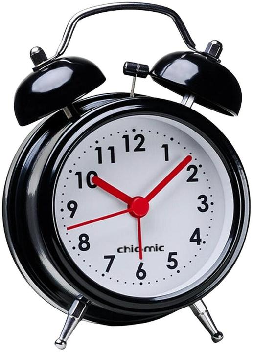 Chic.Mic Chic Mic Klassischer Wecker Timeless Schwarz, Funktionen