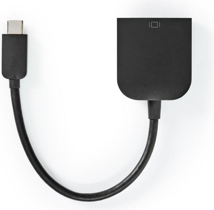 Image du produit Nedis Adaptateur USB USB 3.2 Gen 1 USB-CT Mâle VGA Femelle 5 Gbps 0.20 m Round Nickel Plated PVC Black P (USB-C, 20 cm)