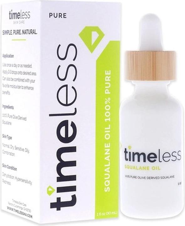 Timeless Squalane 100% Pure Oil for Unisex 1oz