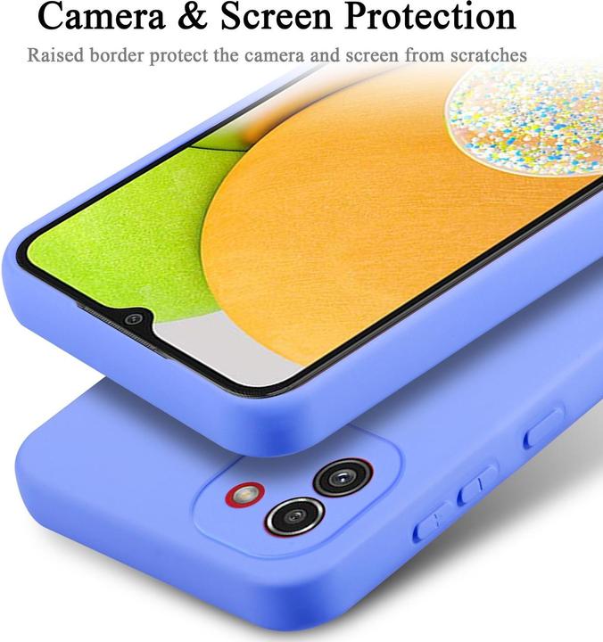 Image du produit Cadorabo Housse pour Samsung Galaxy A03 TPU avec design Liquid Protection (Samsung Galaxy A03)