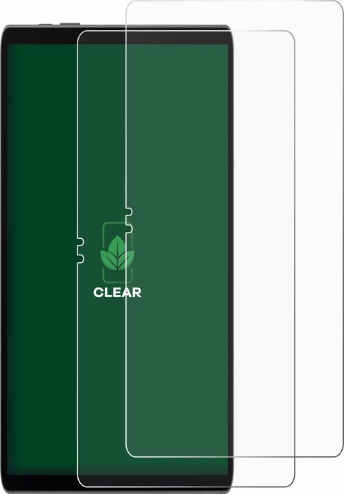 Actual product image ScreenLeaf Protective film sustainable screen protector screen protector film clear transparent (2 Piece, Galaxy Tab S9 FE)