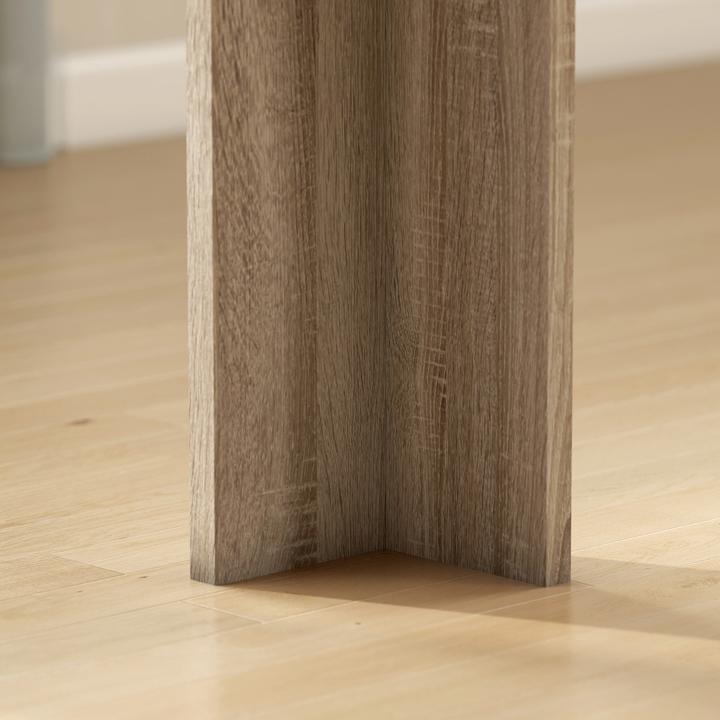 Produktbild Homcom Esstisch Spanplatte Eiche