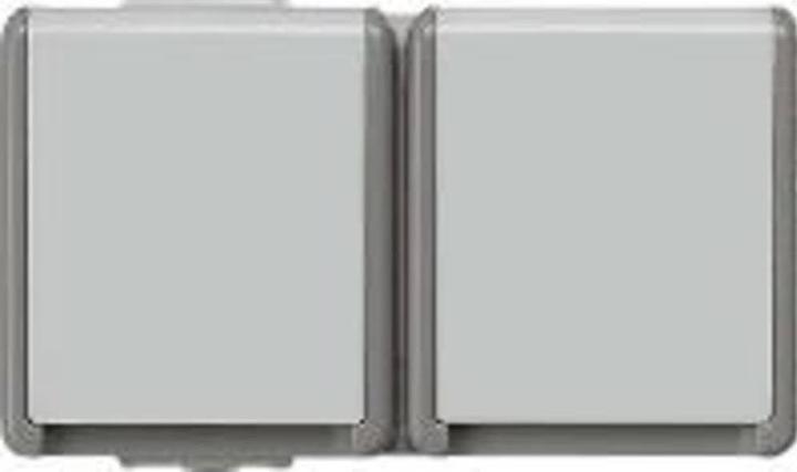 Actual product image Siemens Schuko 2-Fold Horizontal, 10/16A 250V