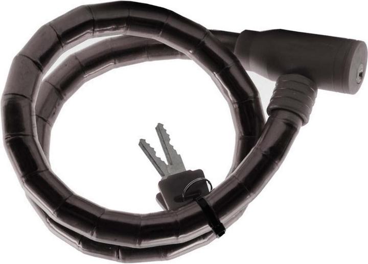 Actual product image Dunlop bicycle anti-theft lock (black)