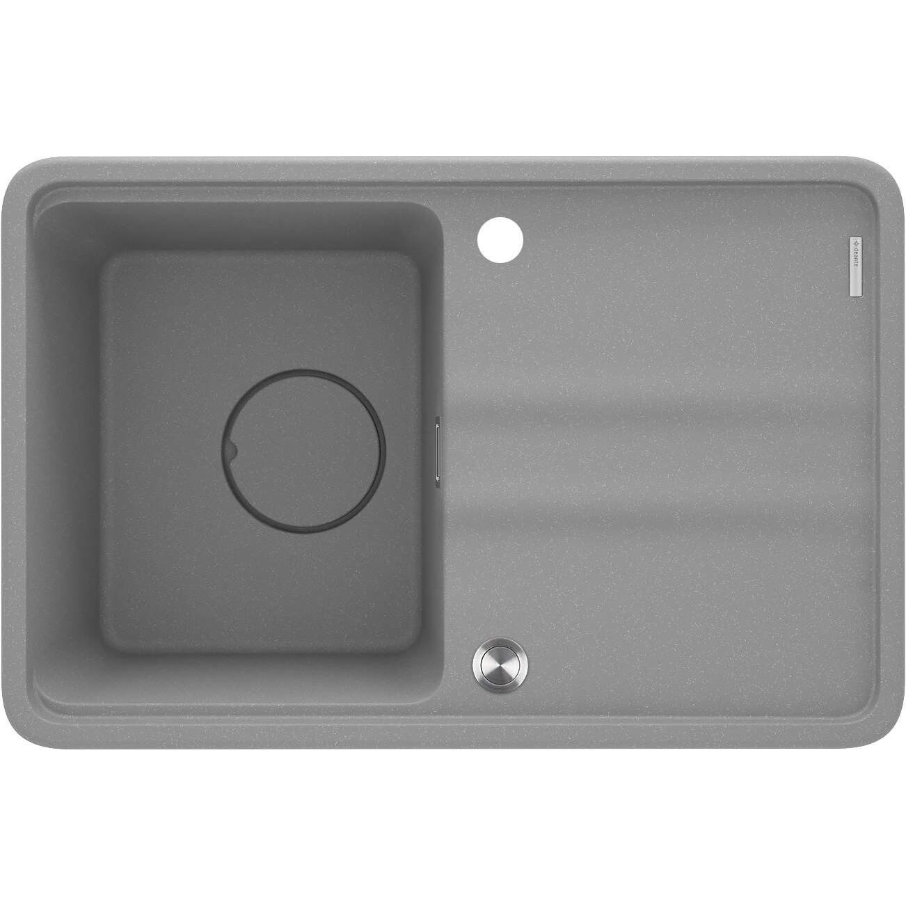 Deante Argento Lavello, Lavello In Granito A 1 Vasca Con Scolapiatti