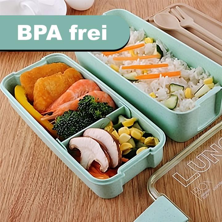 Actual product image Hermex Brotdose Lunch Box Vesperdose Snackbox Jausenbox Essensbehälter