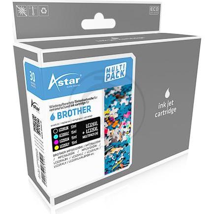 Thumbnail - Astar, Druckerpatrone, 4er-Pack - Schwarz, Gelb, Cyan, Magenta (C)