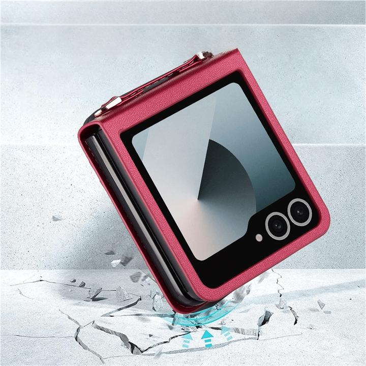 Immagine prodotto LC.Imeeke L1 Series Leder Etui Hülle (Samsung Galaxy Z Flip7)