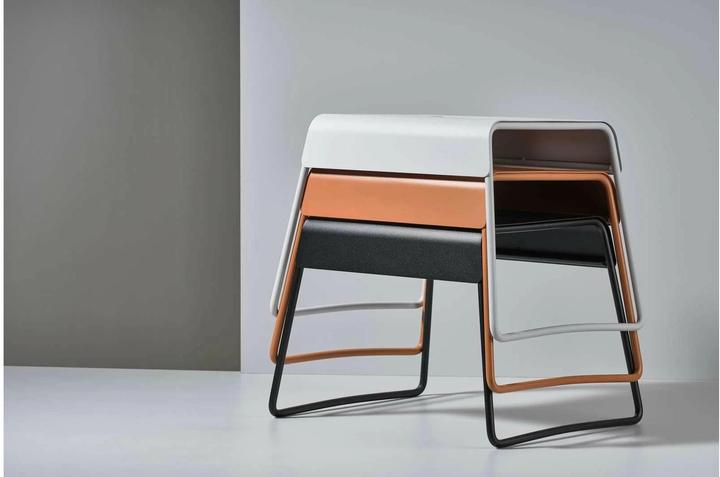 Produktbild Zone Denmark Hocker Edelstahl