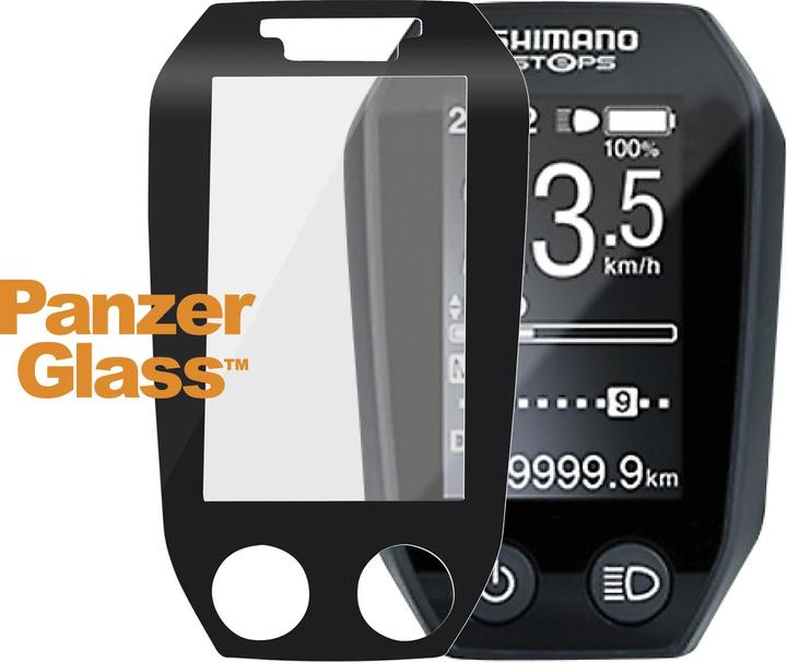 Actual product image PanzerGlass Display protector anti-glare for Shimano Steps E6010 (E-bike display)