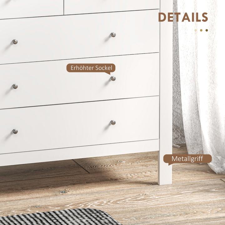 Image du produit Homcom Commode (79 x 39.50 x 80.50 cm)