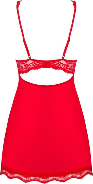 Produktbild Obsessive Luvae Babydoll & Thong Rot S/M (S, M)