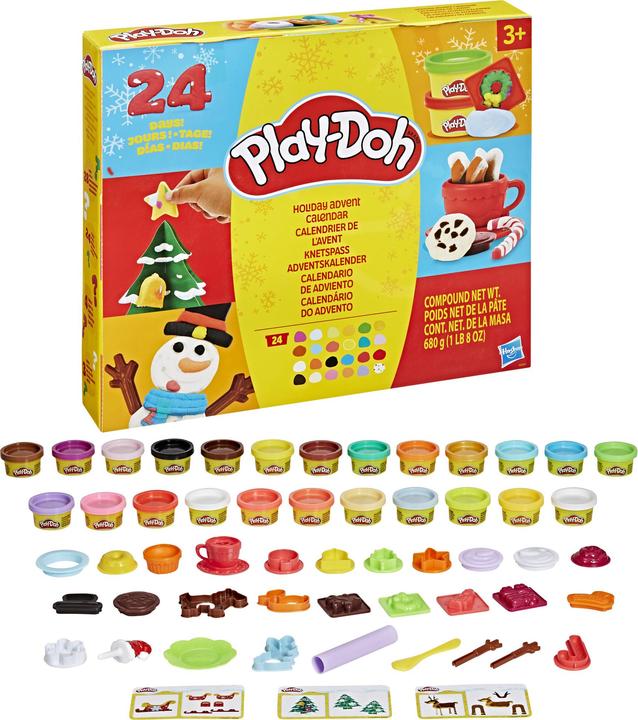 Actual product image Play-Doh 24 modelling surprises