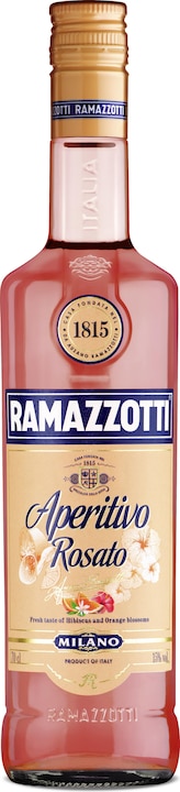 Actual product image Ramazotti Ramazzotti Rosato (18 years, 15 %, Italy, 1 x 70 cl, Bitter liqueurs)