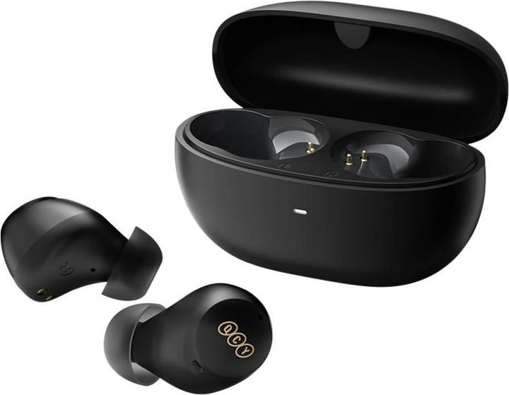 Produktbild QCY Wireless Earphones TWS HT07 ANC (black) (ANC, 8 h, Kabellos)