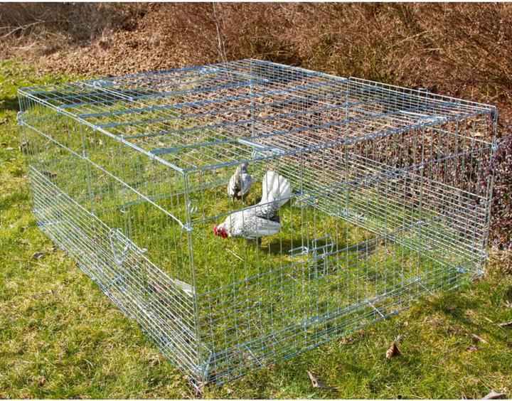 Produktbild Kerbl Jungtierfreilaufgehege mit Ausbruchsperre 144x112x60cm