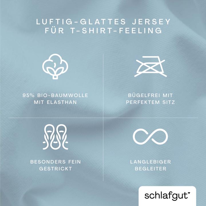 Produktbild schlafgut Knitted Jersey (Duvetbezug, 155 x 220 cm)