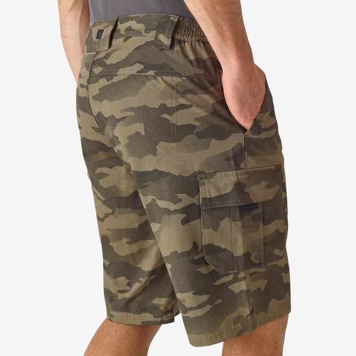 Actual product image Solognac Hunting shorts/Bermuda shorts 500 Cargo Camouflage Halftone brown (XL)