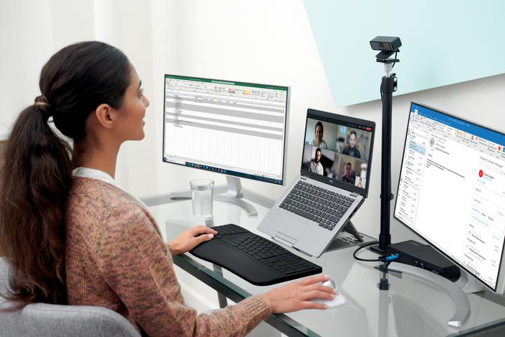 Actual product image Kensington Telescopic mount with C-clamp A1000