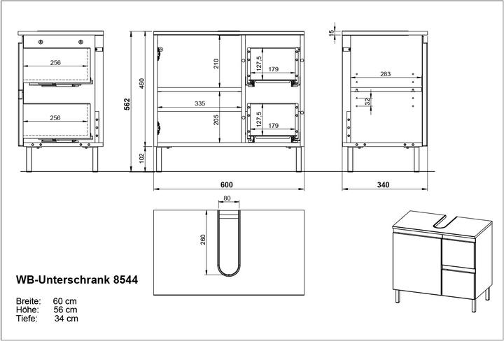 Image du produit Germania Salinas (60 x 34 x 56 cm)