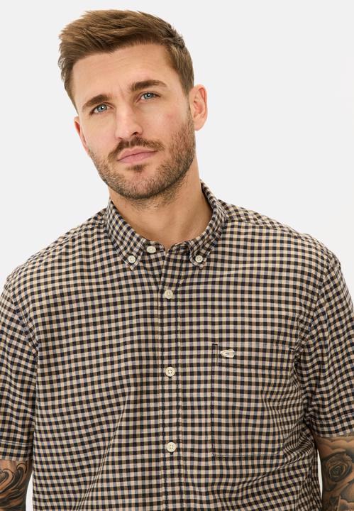 Produktbild Camel Active Kariertes Kurzarmhemd aus Baumwolle (S)