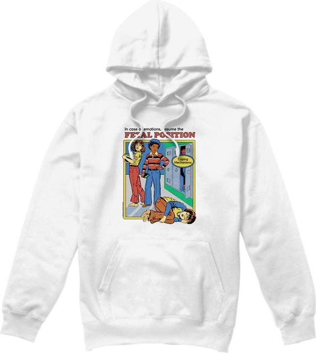 Produktbild Steven Rhodes Assume The Fetal Position Kapuzenpullover (M)