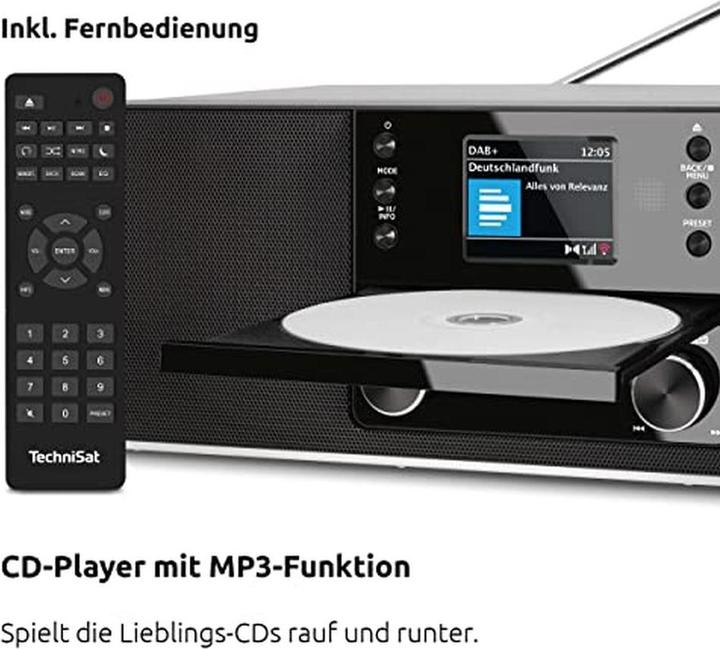 Produktbild TechniSat 370 CD IR (DAB+, Internetradio, WLAN)