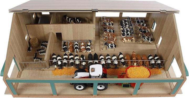 Productafbeelding Sombo Ligbox Stevig Hout met Melkstel 1:32