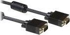 Immagine prodotto ACT 20 metri di cavo VGA ad alte prestazioni maschio-maschio nero. Lunghezza: 20 m Cavo VGA stampato (20 m)
