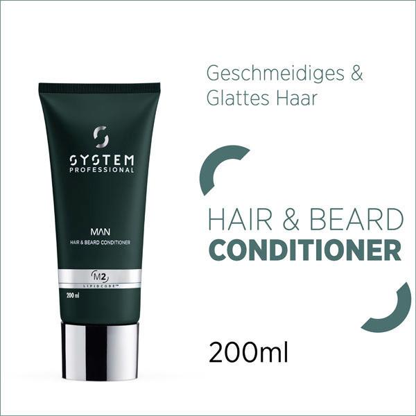 Actual product image System Professional Man - Hair & Beard Conditioner (200 ml)