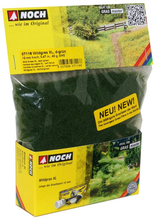 Actual product image Noch Wild grass XL 07116 Dark green