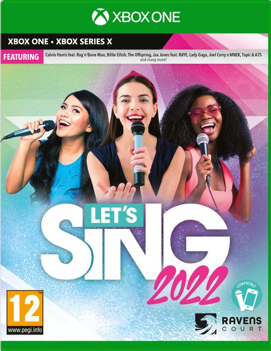 Image du produit Ravenscourt Let's Sing 2022 (Xbox One X, Xbox Series X, Multilingue)