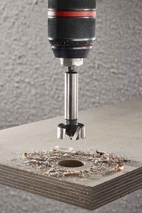 Produktbild wolfcraft 1 Forstnerbohrer Schaft 6-kant ø26x90mm (8 mm)