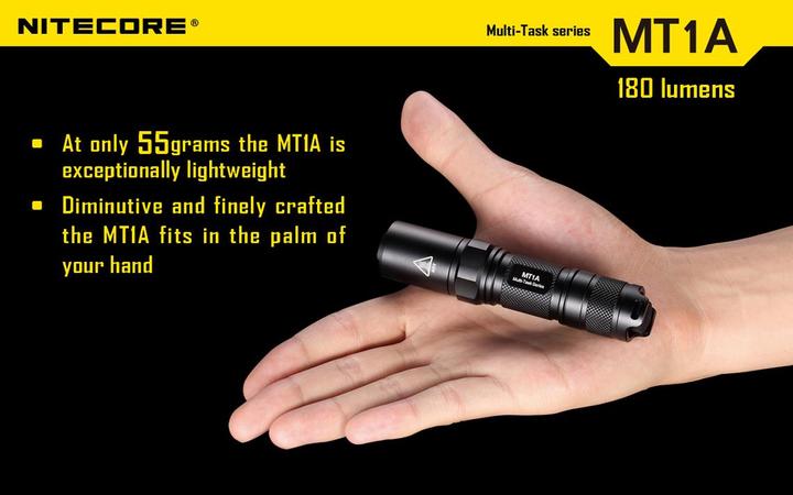 Image du produit Nitecore Mt1a (10.50 cm, 180 lm)
