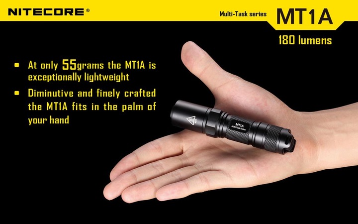 Produktbild Nitecore Mt1a (10.50 cm, 180 lm)