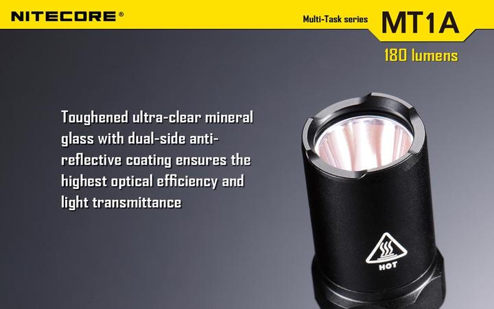 Image du produit Nitecore Mt1a (10.50 cm, 180 lm)