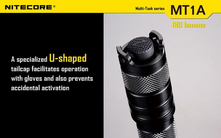 Image du produit Nitecore Mt1a (10.50 cm, 180 lm)