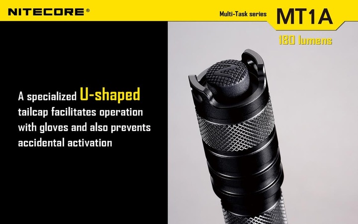 Produktbild Nitecore Mt1a (10.50 cm, 180 lm)