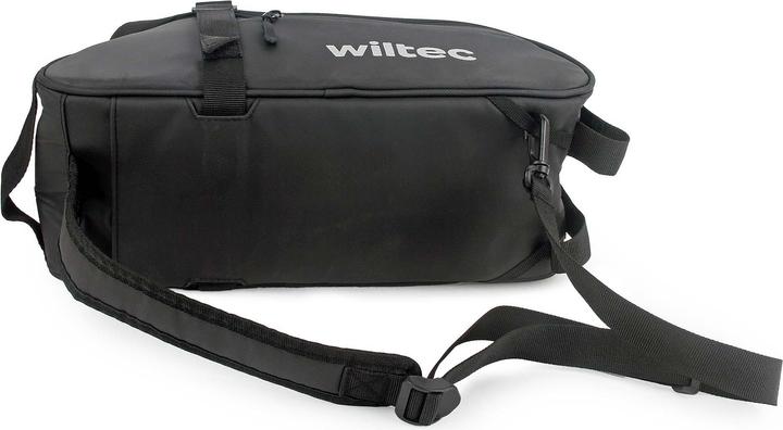 Produktbild Wiltec Gepäckträgertasche schwarz 8l Fahrradtasche Gepäckträger Gepäcktasche (8 l, Gepäckträgertasche)