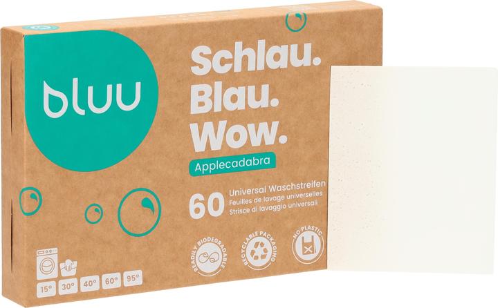 Actual product image bluu Applecadabra wash strips (60 Washing cycles, Washcloths)