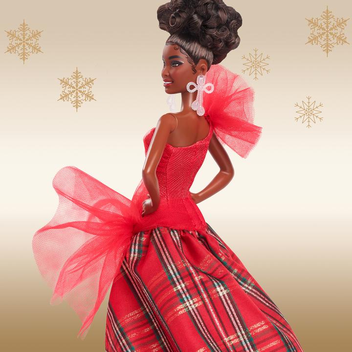 Produktbild Mattel Ppe Brune Joyeux Noel Barbie