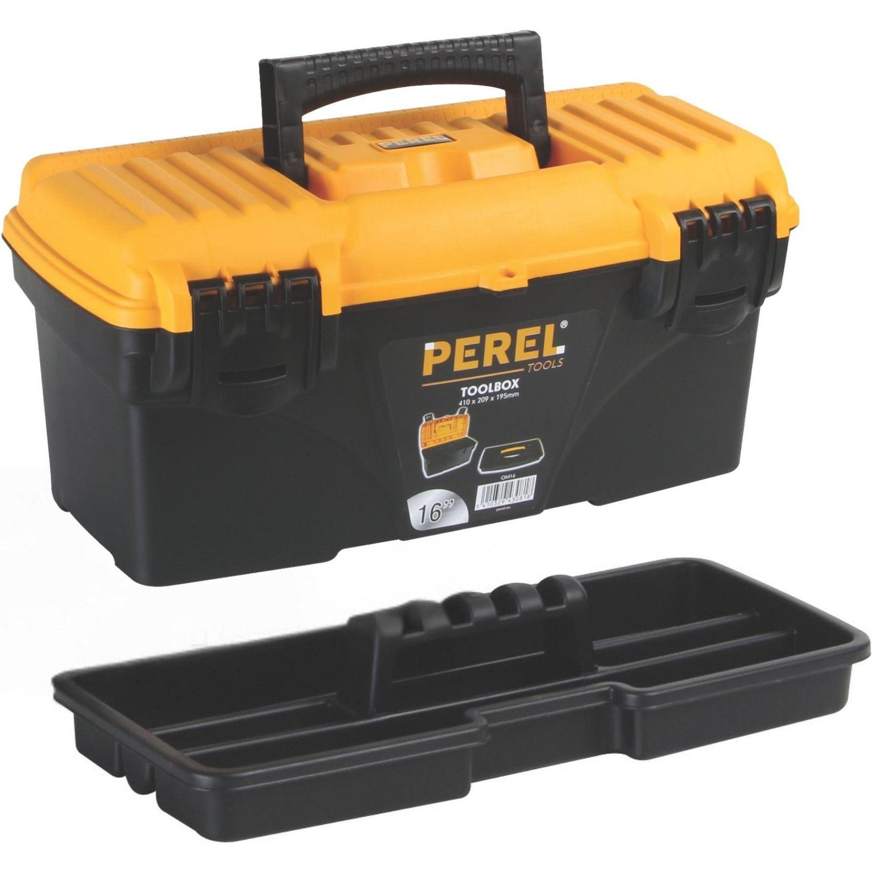 Velleman, Werkzeugkoffer, Werkzeugkasten - 410 x 209 x 195 mm (1 Teile)