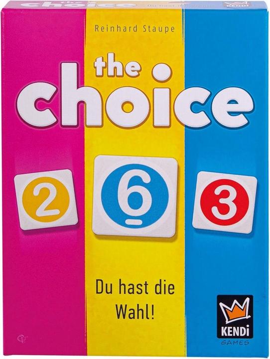 Actual product image Kendi Games The Choice (mult) (German, French, Italian, English)