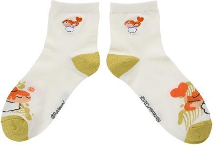 Immagine prodotto Pokémon Calze bianche Tatsugiri (23-25 cm) (Confezione singola, 36 - 42)