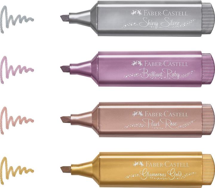 Produktbild Faber-Castell Marker TL 46 (Mehrfarbig, 1.20 mm, 4 x)