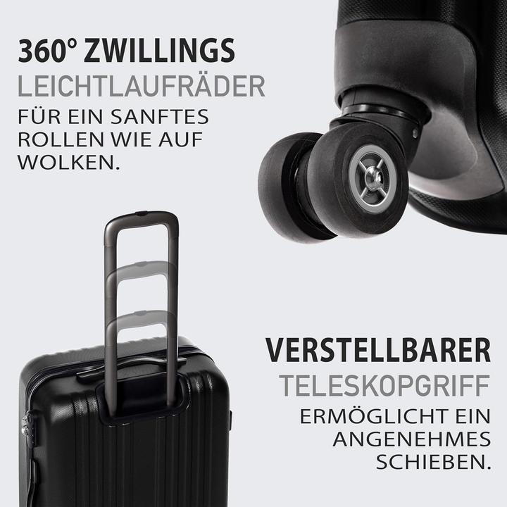 Produktbild Fergé 3-teiliges Hartschalen-Kofferset